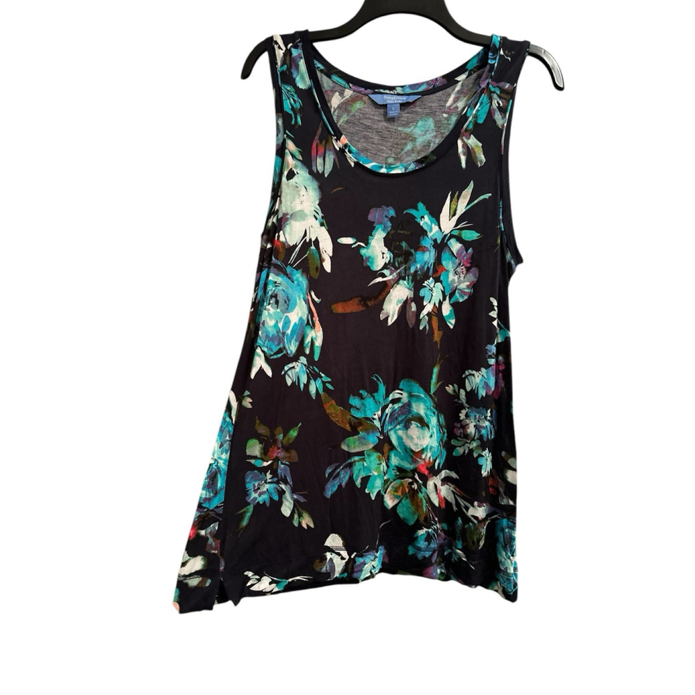 Floral Sleeveless Women's Top